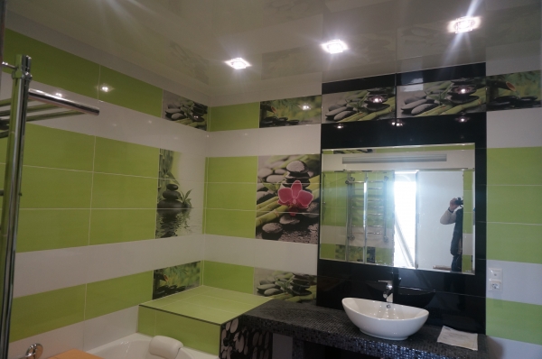 Натяжные потолки с блестками в Саранске