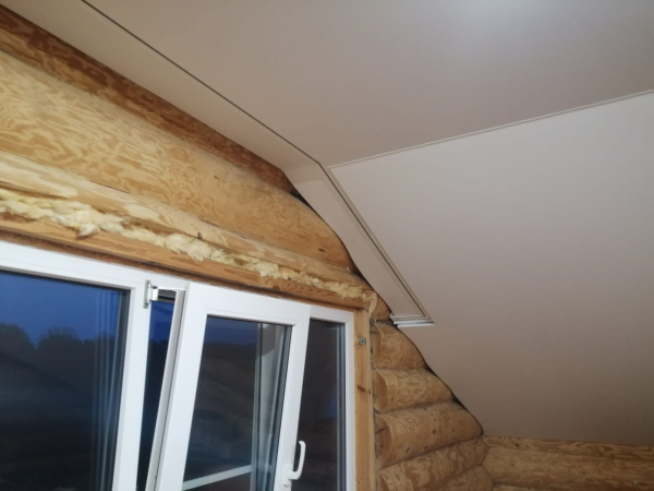 Потолок на мансарду