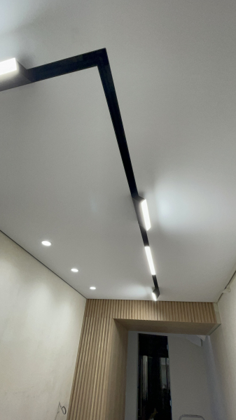 Черная ниша SLOTT на потолке