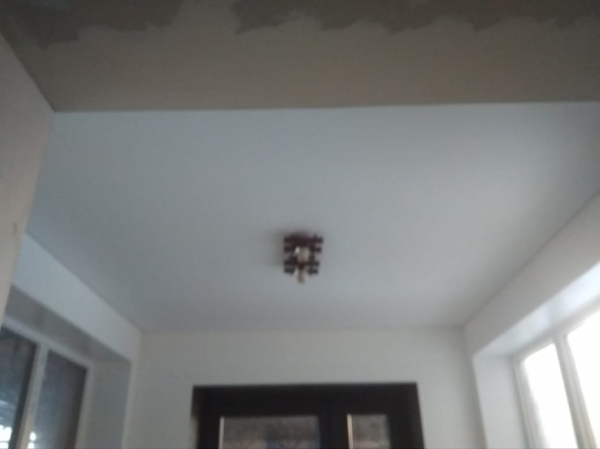 Потолок на лоджию