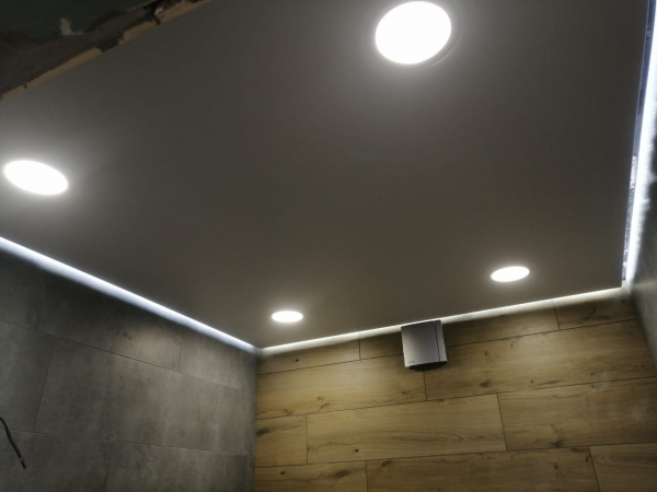 Парящие натяжные потолки