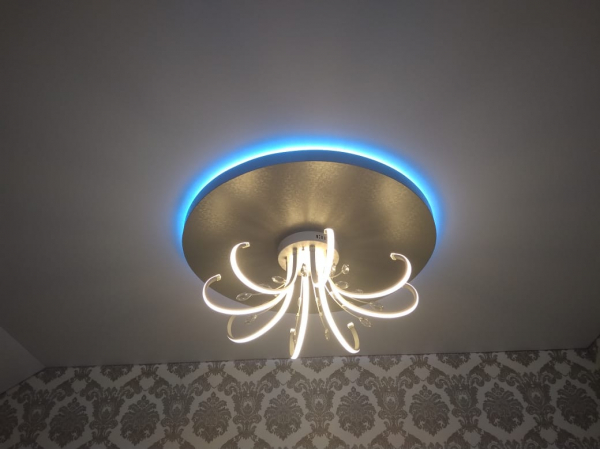 Фото натяжного потолка