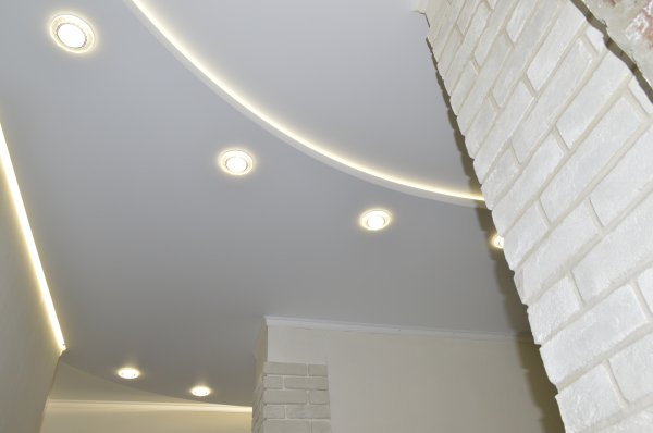 Фото натяжного потолка